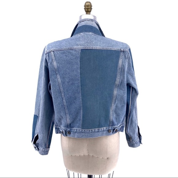 NWT Levi's Made & Crafted Patchwork Denim Jacket - Picture 2 of 16